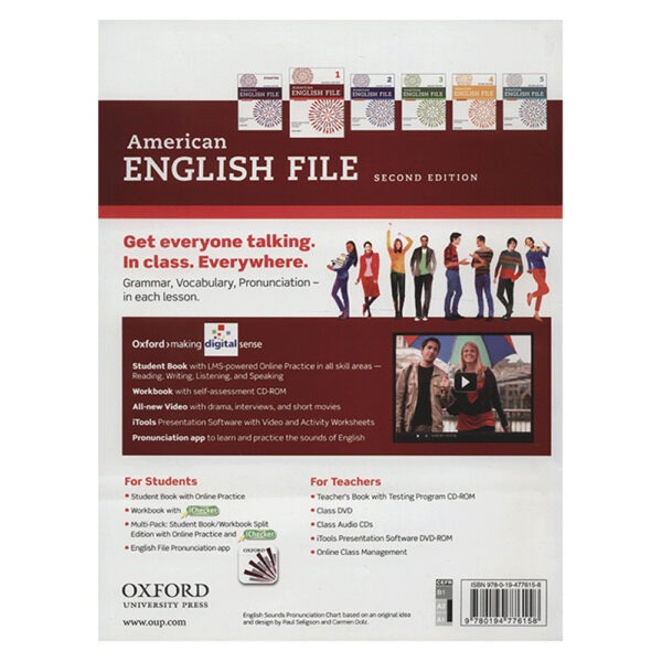 قیمت کتاب زبان American English File 1 Online Practice