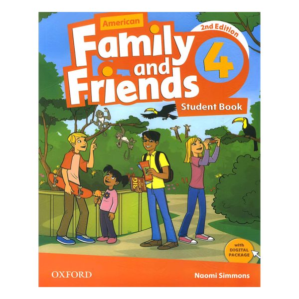 کتاب آموزش انگلیسی American Family And Friends 4